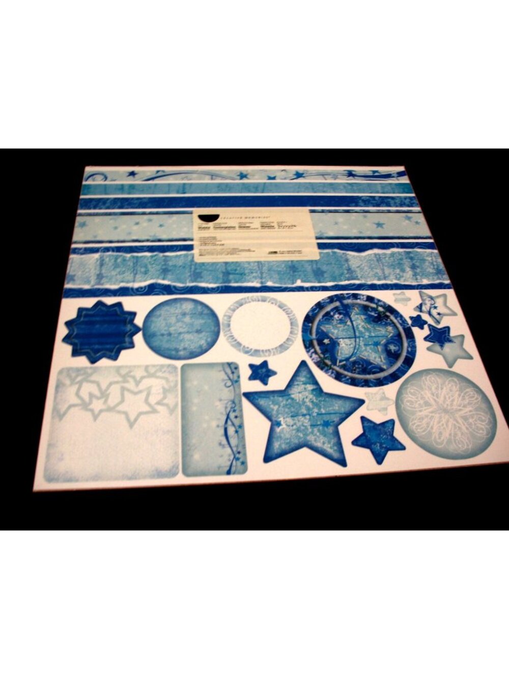 Creative Memories Wishful Border Kit 20 Die-Cut Shapes NEW in Pack